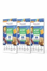 Oswaal NCERT Textbook Solutions Class 12 | Physics | Chemistry | Mathematics | Set Of 3 Books | For Latest Exam