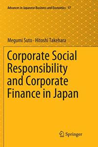 Corporate Social Responsibility and Corporate Finance in Japan