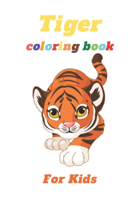 Tiger Coloring book for kids