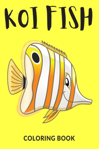 Koi Fish Coloring Book