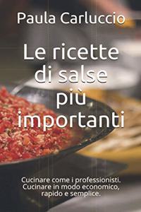 ricette di salse più importanti
