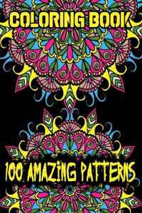 100 amazing patterns coloring book