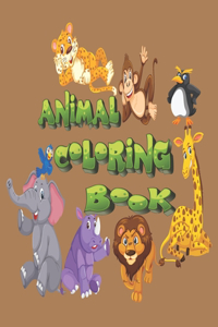 animal coloring book