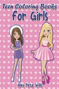 Teen Coloring Books For Girls