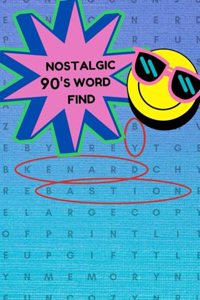 Nostalgic 90's Word Find