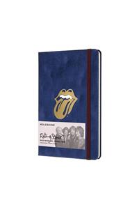 Moleskine Rolling Stones Limited Edition Flock Large Ruled Notebook Hard