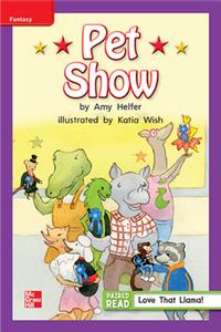 Reading Wonders Leveled Reader Pet Show: Ell Unit 1 Week 3 Grade 1