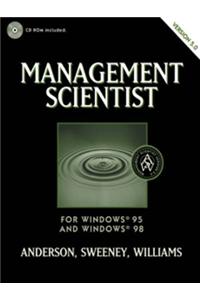 The Management Scientist: Version 5.0 for Windows 95 and Windows 98