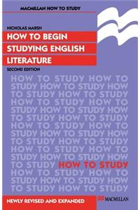 How to Begin Studying English Literature