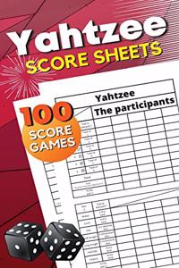 Yahtzee Score Sheets
