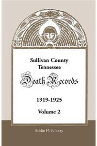 Sullivan County, Tennessee, Death Records