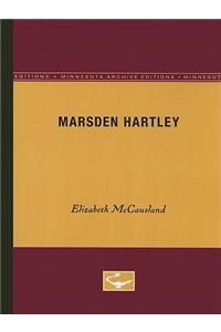 Marsden Hartley