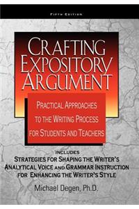 Crafting Expository Argument