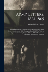 Army Letters, 1861-1865