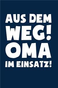 Oma im Einsatz!