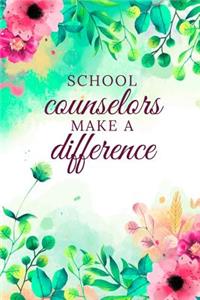 School Counselors Make A Difference