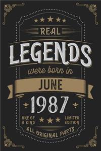 Real Legends were born in June 1987