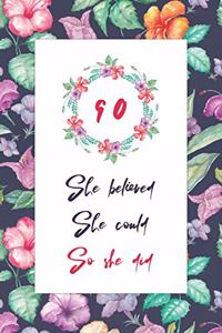 90th Birthday Journal