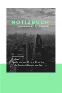 Notizbuch für Lehrer