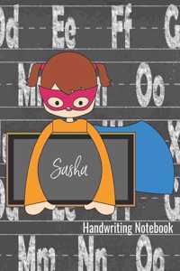 Handwriting Notebook Sasha