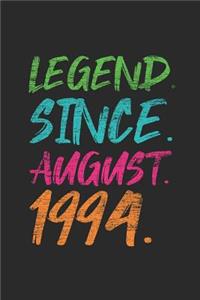 Legend Since August 1994