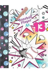 Baseball Player At 13