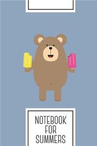Notebook for Summers