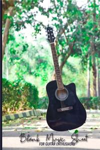 Blank Music Sheets For Guitar Enthusiasts