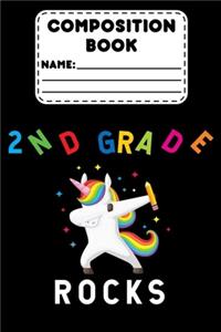 Composition Book 2nd Grade Rocks