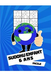 Sudoku Enfant 6 Ans Facile: 100 puzzles avec des solutions - Pour les débutants 9x9
