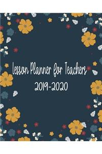 Lesson Planner for Teachers 2019-2020