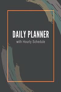 Daily Planner with Hourly Schedule
