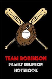 Team Robinson Family Reunion Notebook