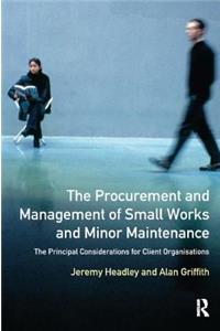 Procurement and Management of Small Works and Minor Maintenance