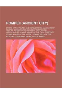 Pompeii (Ancient City): Erotic Art in Pompeii and Herculaneum, Macellum of Pompeii, Conservation Issues of Pompeii and Herculaneum, Stabiae