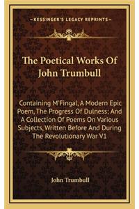 The Poetical Works of John Trumbull