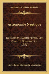 Astronomie Nautique