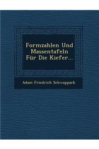 Formzahlen Und Massentafeln Fur Die Kiefer...