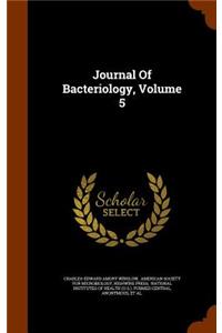 Journal Of Bacteriology, Volume 5