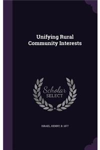 Unifying Rural Community Interests