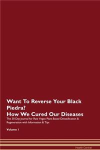 Want To Reverse Your Black Piedra? How We Cured Our Diseases. The 30 Day Journal for Raw Vegan Plant-Based Detoxification & Regeneration with Information & Tips Volume 1