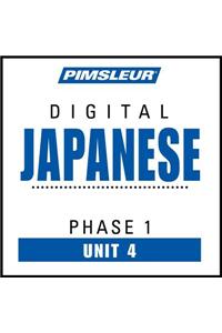 Pimsleur Japanese Level 1 Lesson 4 MP3