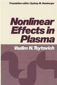 Nonlinear Effects in Plasma