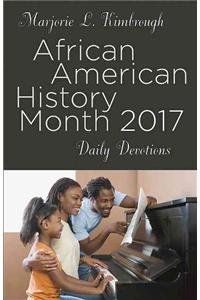 African American History Month Daily Devotions 2017