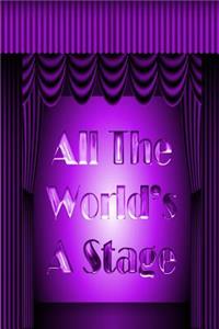 Shakespeare Journal - All The World's A Stage (Purple)