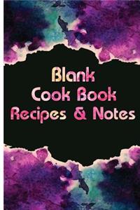 Blank Cookbook Recipes & Notes