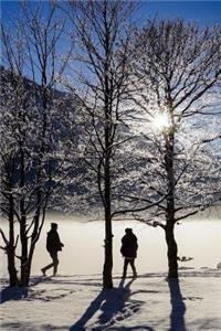 Walking in the Park on a Sunny Winter Day Journal