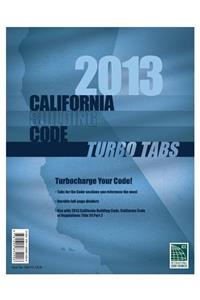 Turbo Tabs: 2013 California Building Code, Title 24 Part 2