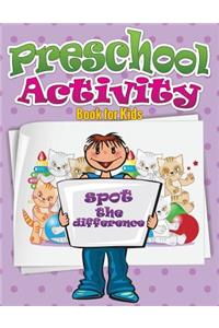 Preschool Activity Book for Kids (Spot the Difference)