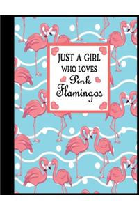 Just a Girl Who Loves Pink Flamingos